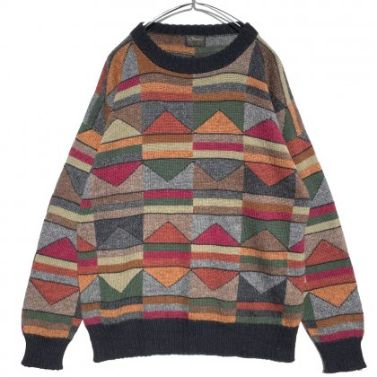  Ρơ ٥ӡѥ 롼ͥå˥åȡ1980'sVintage Crew Neck Knit