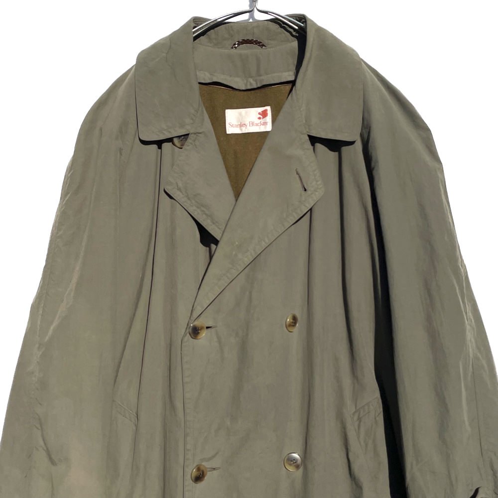 【Stanley Blacker Made In USA】ヴィンテージ ナイロン トレンチコート ライナー付き【1990s-】Vintage  Nylon Trench Coat