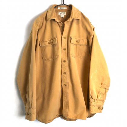  ΡL.L.Beanۥơ ߡġ2000'sVintage Chamois Cloth Shirt