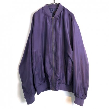  ΡPERSONAL CHOICEۥơ 륯㥱å ֥륾1990'sVintage All Silk Bomber Jacket