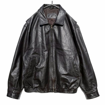  ΡST.JOHN'S BAYۥ󥰥 åץå 쥶㥱åȡ1990'sVintage Single Leather Jacket