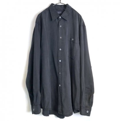  ΡIndigo Palmsۥơ 襻륷ġ1990'sVintage Lyocell Shirt