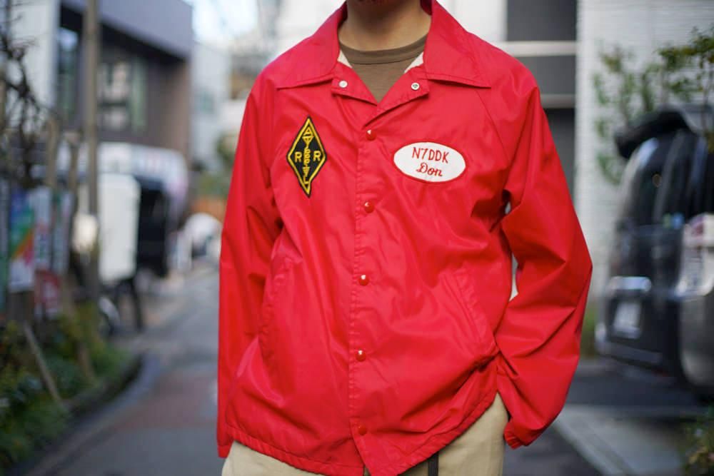 【OTVARC】ヴィンテージ ナイロンシェル コーチジャケット【1970's Made In USA】Vintage Coach Jacket