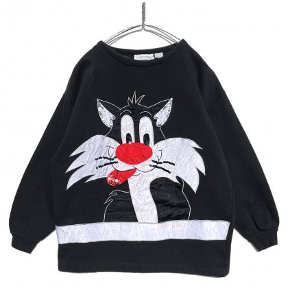 古着 通販　ルーニー・テューンズ【Looney Tunes】ヴィンテージ スウェットシャツ シルベスター・キャット【1990's-】Vintage Sweat Shirt