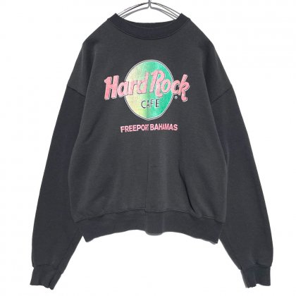  ΡϡɥåեHard Rock Cafeۥơ åȥ 1980's-Vintage Sweat Shirt