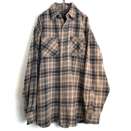  ΡCasual Countryۥơ åȥ եͥ륷ġ1990'sVintage Cotton Flannel Shirt