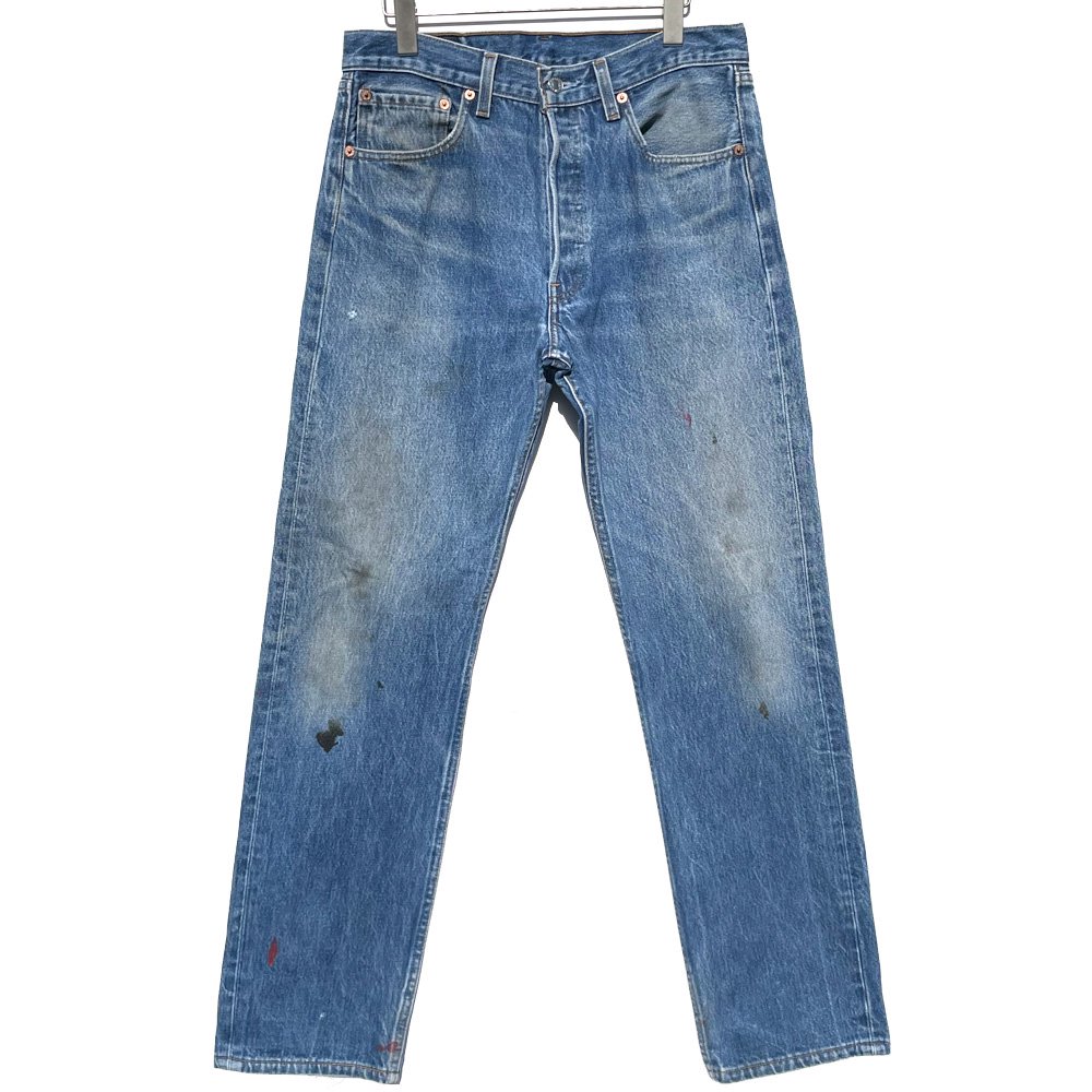 リーバイス 501 ペンキ【Levis 501-0000 Made in USA】【1990's】Vintage Denim Pants W-31
