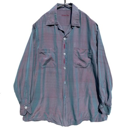  ΡChristian Diorۥץ󥫥顼 륯  1990's-Vintage Silk Shirt