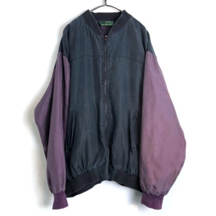  ΡEMBASSY ROWۥơ 륯㥱å ֥륾1990'sVintage All Silk Bomber Jacket