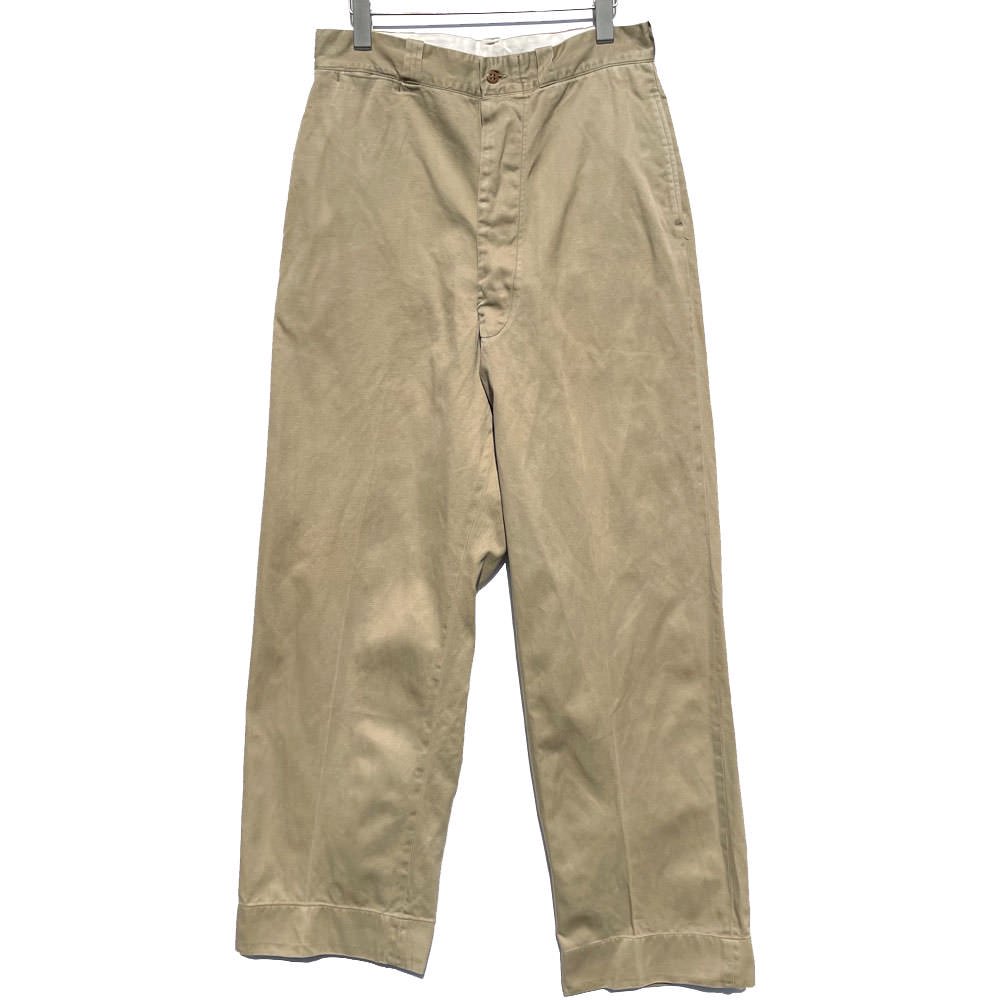 【U.S.ARMY】ミリタリー チノトラウザーズ【1950s-】Vintage Chino Trousers W-30