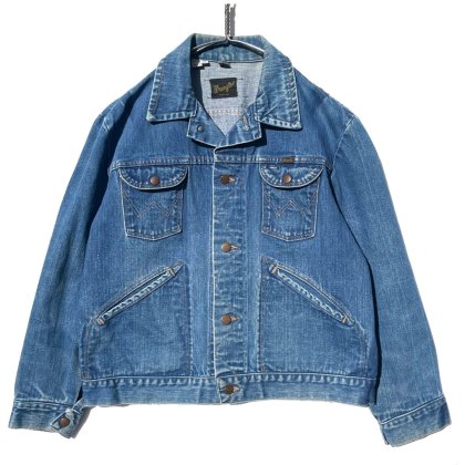  Ρ󥰥顼 Wrangler 124MJۥơ ǥ˥ॸ㥱åȡ1970's-Vintage Denim Jacket