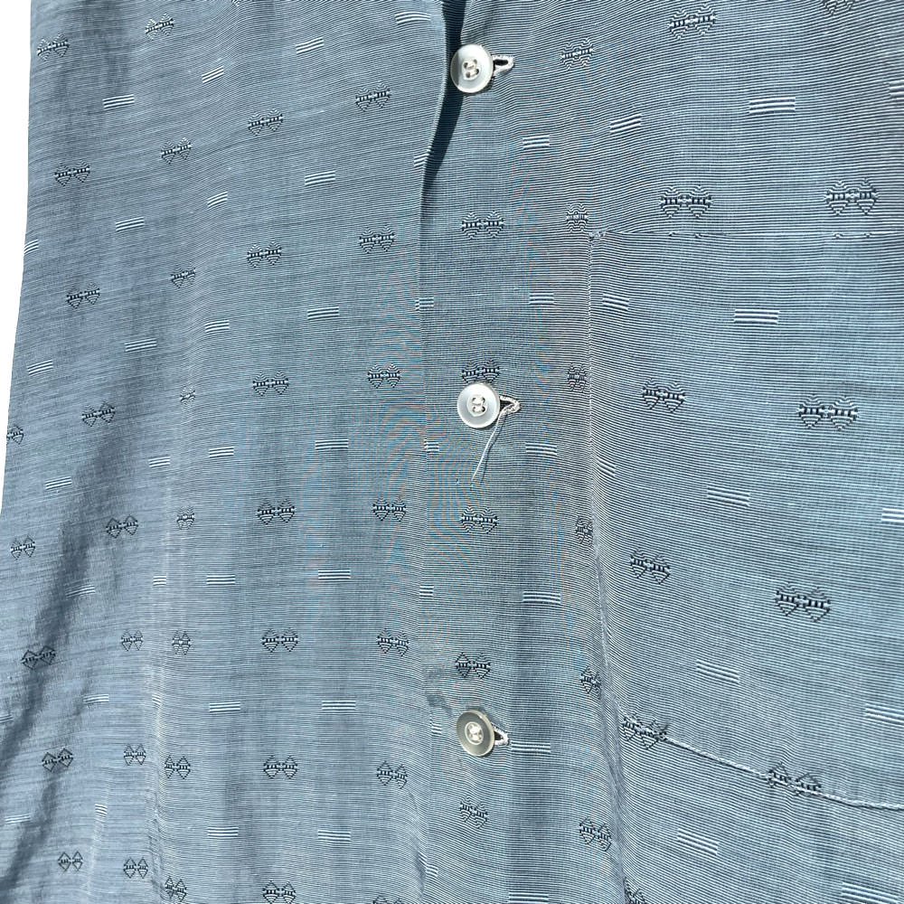 【Sandy Mac Donald】ヴィンテージ オープンカラー シルクシャツ【1960's-】Vintage Open Collar Silk  Shirts