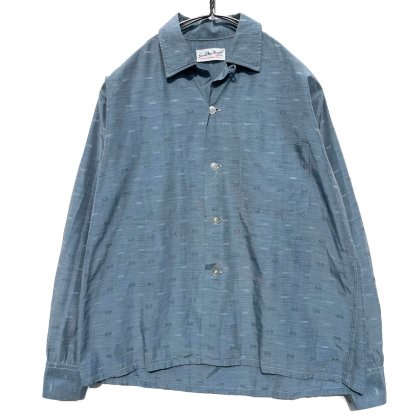  ΡSandy Mac Donaldۥơ ץ󥫥顼 륯ġ1960's-Vintage Open Collar Silk Shirts