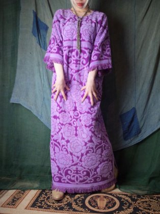  Ρ1970ǯ ٥ ѥ ԡ c.1970s Arabesque Pile Dress