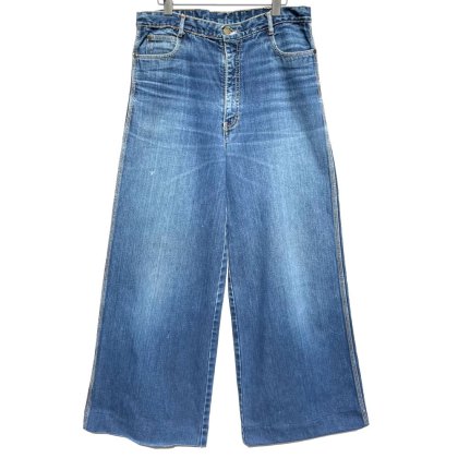  ΡBRITTANIAۥơ ǥ˥ Хѥġ1980'sVintage Denim Buggy Pants W-32