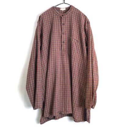  ΡFabindiaۥơ ץ륪С Хɥ顼ġ1990'sVintage Pullover Band Collar Shirt