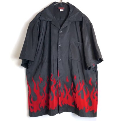  ΡSINISTER CLOTHINGۥơ ե䡼ѥ S/Sġ1980'sVintage Short Sleeve Shirt