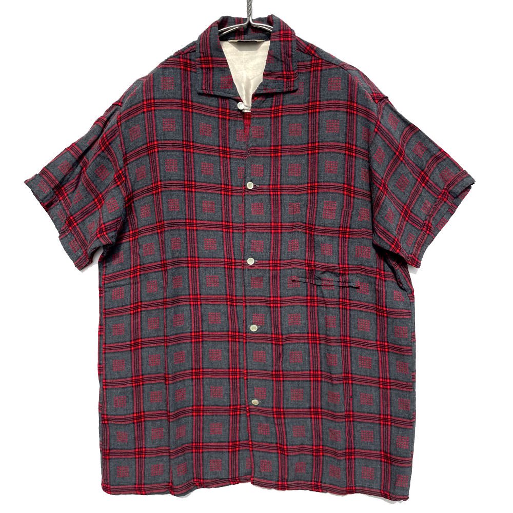 【John Palmer】ヴィンテージ イタリアンカラー レーヨンシャツ【1960's-】Vintage Rayon Shirt