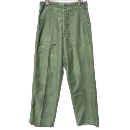 古着 通販　【U.S.ARMY】ミリタリー ベイカーパンツ【1970's】Vintage Military Baker Pants Utility Trousers W-29