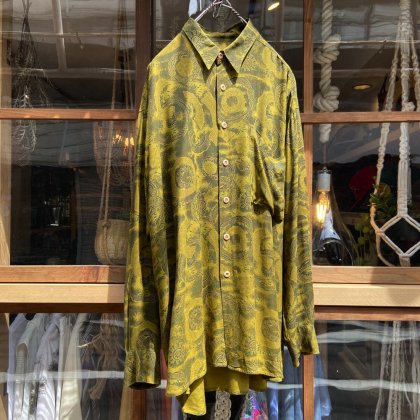  ΡGENERRA COLLECTIONۥơ ˥åѥ 졼󥷥ġ1990'sVintage Rayon Shirt