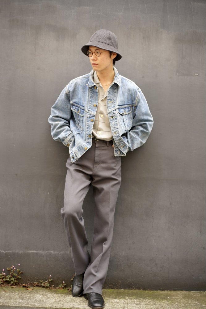 Vintage Denim Jacket × Levis STA-PREST| コーディネート
