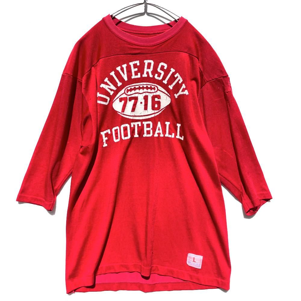 Champion WINフットボールTシャツ ビンテージ 古着 USA - シャツ