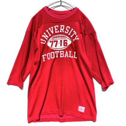  ΡԥCHAMPION PRODUCTS INCۥեåȥܡ ॷġLate 1960'sVintage Football T-Shirts