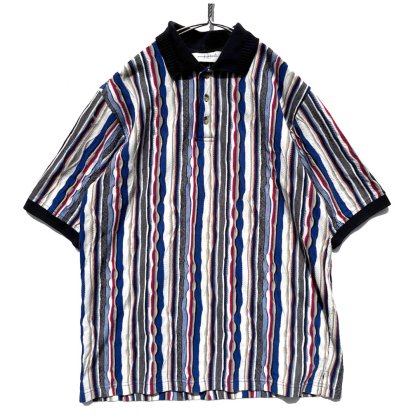  ΡKNIGHTSBRIDGEۥơ ޥȥ饤 3D ݥġ1990's-Vintage Polo Shirt