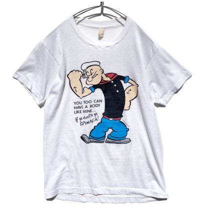 古着 通販　ポパイ【POPEYE】ヴィンテージ オフィシャル プロモーション Tシャツ【1984's - Made In USA】Vintage T-Shirt