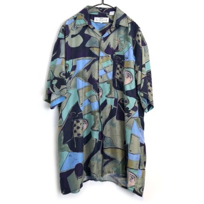  ΡNATURAL ISSUEۥơ ȥץ 륯ġ1990's-Vintage Silk Shirt