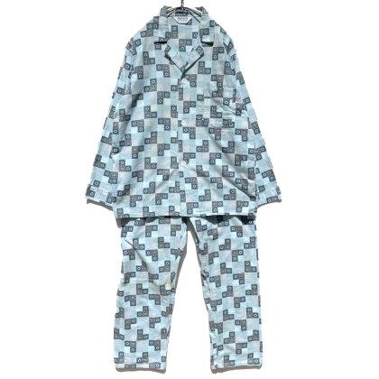 古着 通販　【BRENT】ヴィンテージ コットンネル パジャマ セットアップ 【1960's-】Vintage Set up Pajamas