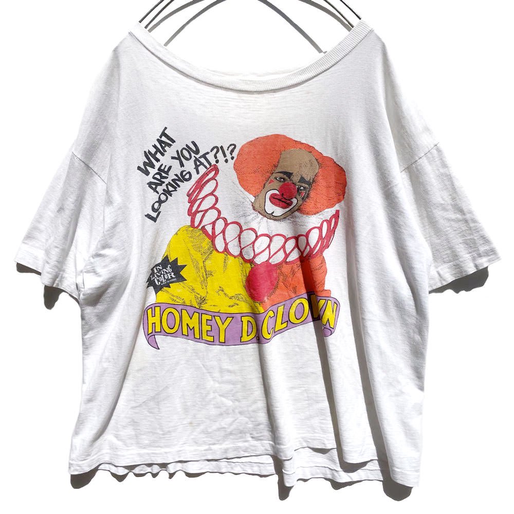古着 通販 イン・リビング・カラー【In Living Color】ヴィンテージ プリント Tシャツ【Homey D. Clown】【Early 1990s-】Vintage T-Shirt