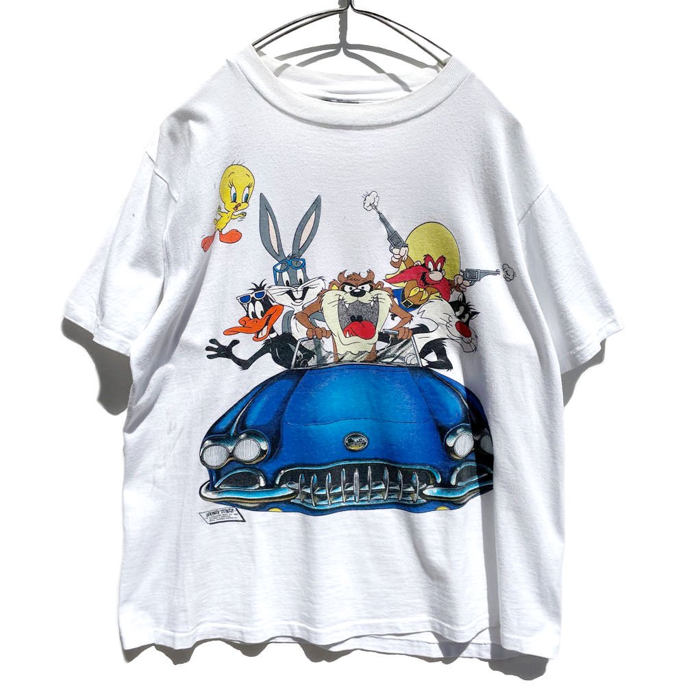 古着 通販 ルーニー・テューンズ【Looney Tunes】ヴィンテージ カートゥーンプリント Tシャツ【1989's - Made In USA】Vintage T-Shirt
