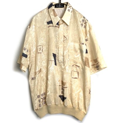  ΡAlan Stuartۥơ ڥ꡼ѥ S/S ֥ġ1980's-Vintage Rib Shirt