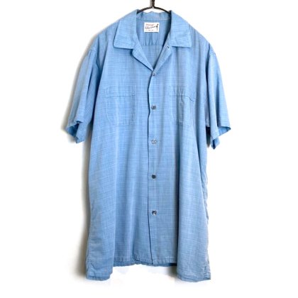 古着 通販　【Palace Guard】ヴィンテージ S/S オープンカラーシャツ【1960's-】Vintage Open Collar Shirt