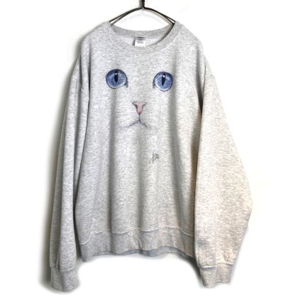 古着 通販　【GILDAN】ヴィンテージ スウェットシャツ【2000's-】Vintage Cat Face Sweat Shirt