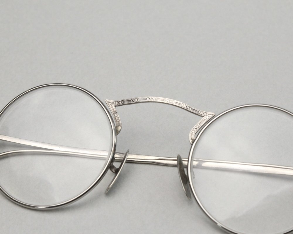 アメリカンオプティカル CORTLAND 旧ロゴ 10kpad ヴィンテージ眼鏡 - 小物