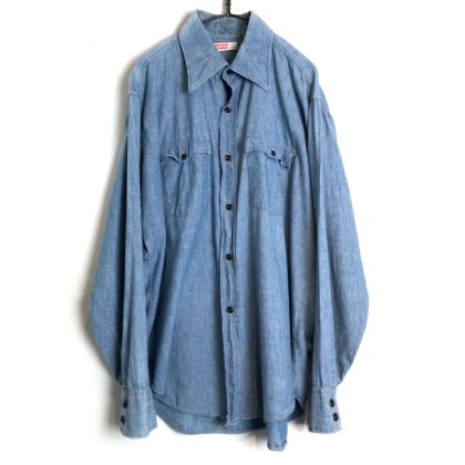  ΡLevisۥơ ֥졼ġ1970'sVintage Chambray Shirt