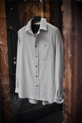 古着 通販　Verthandi jack organic cotton linen flannel shirt jacket