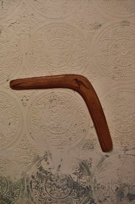  Ρus 1990s wood boomerang