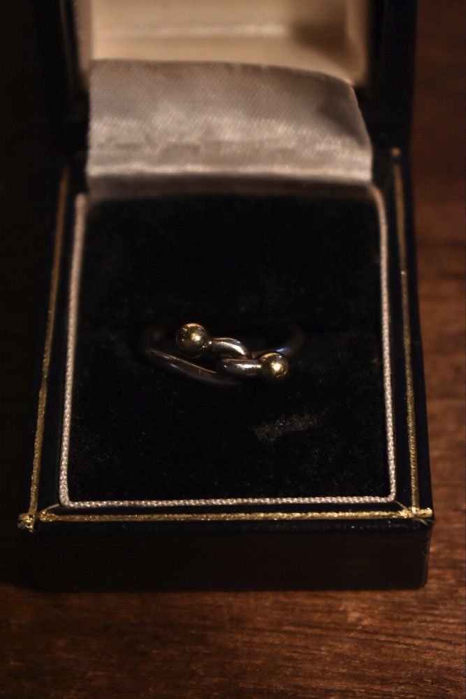 古着 通販 Tiffany & Co vintage silver×18k ring