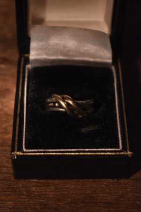古着 通販　vintage silver×10k ring