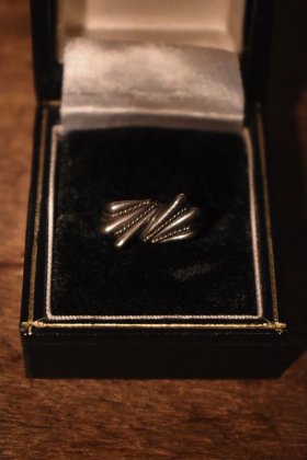 古着 通販　vintage silver twist ring