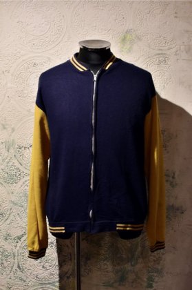  Ρus 1960s 2tone zip up sweat