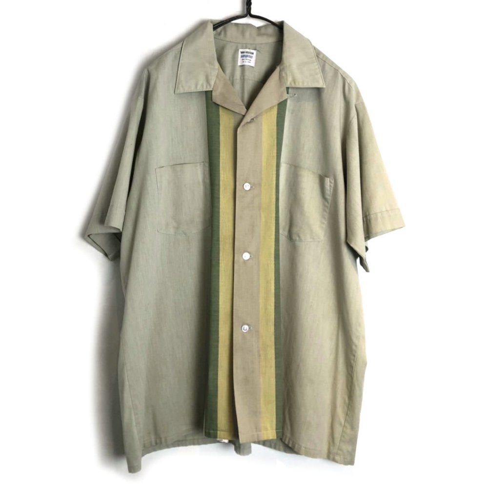 古着 通販 【VAN HEUSEN】ヴィンテージ S/S オープンカラーシャツ【1960's】Vintage S/S Loop Collar Shirt