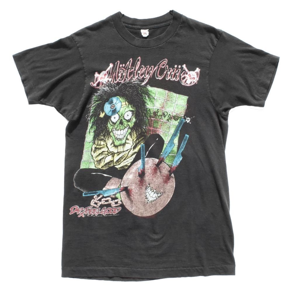 90'S当時物Motley Crue Pushead Tシャツ ヴィンテージ - Tシャツ