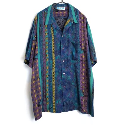  ΡTROPOCOۥơ S/S ȥץ 졼󥷥ġ1980's-Vintage Short Sleeve Rayon Shirt