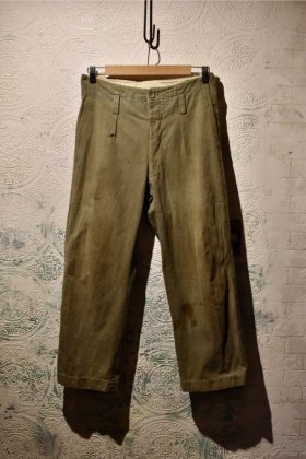  ΡJapanese 1940s cotton trousers ѥơåȥѥ 