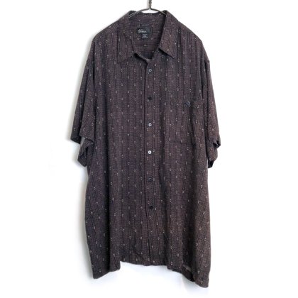 ΡMARC EDWARDSۥơ S/S ȥץ 졼󥷥ġ1990's-Vintage Short Sleeve Rayon Shirt