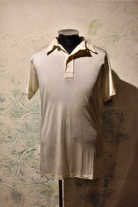  ΡBritish 1940s cc41 label grange polo shirt